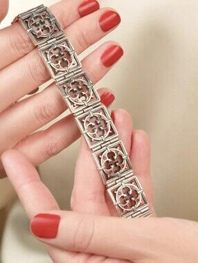 Etalon Jenavi-Russian Silver Gothic-Style Bracelet